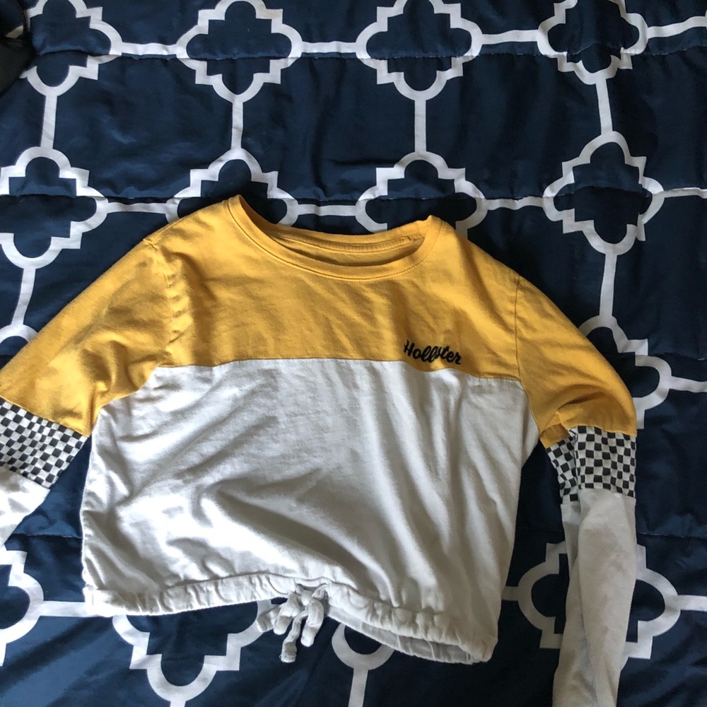 hollister cropped top